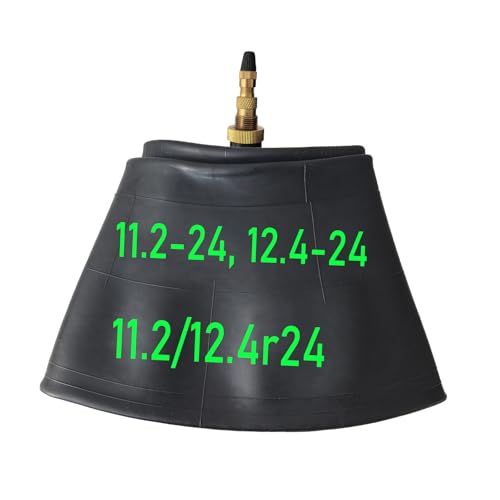 11.2/12.4R24, 11.2-24, 12.4-24 Tractor Tire Inner Tube, 11.2-24 Tractor Tube 12.4-24 Inner Tube 12.4R24 11.2R24 with TR218A Valve Stem