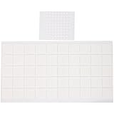 DEARMAMY Acrylic Double-Sided Adhesive Dots Set – 5mm Round (100pcs) 25x25mm Square (50pcs) Sticky Dots for Wall Mounting, Crafts, and Industrial Use