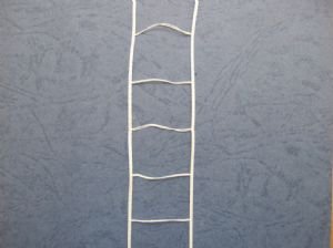 Uk-Blindparts White 35Mm(13/8") Venetian Blind Ladder Webbing-Ladder Cord