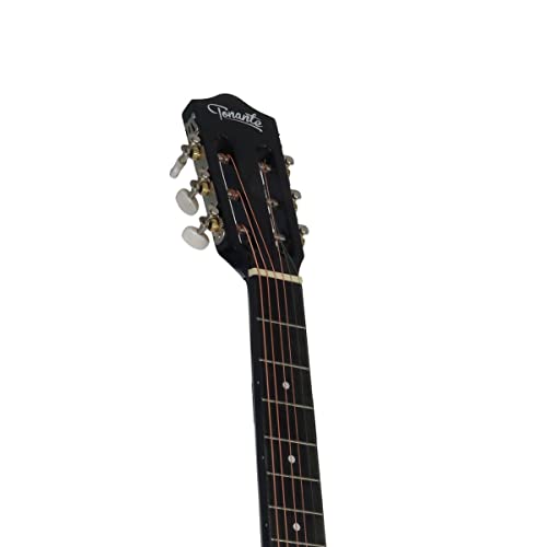 VIOLÃO TONANTE ACÚSTICO AÇO ESTUDO - TAA39 PRETO – TONANTE