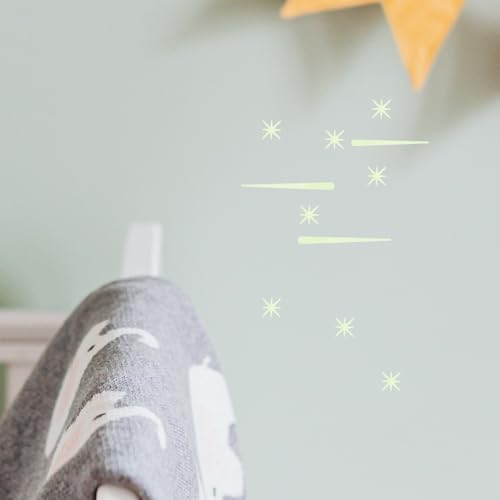 Adhesivos de Pared de Estrellas Luminosas Verde INOOMP miniatura 6