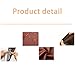 Coffee Color Self Adhesive Leather Repair Tape, 39.4 x 54 Inch Vinyl Leather Patches for Couch, Furniture, Kitchen Cabinets, Driver Seat 1 Pcs
