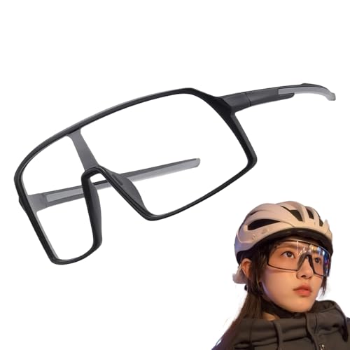 Gafas en bicicleta, gafas de sol fotocrómicas para hombres,Gafas de sol fotogrómicas unisex | Transición que cambia el color de gafas de moda a prueba de viento para hombres Mujeres bicicletas deporti