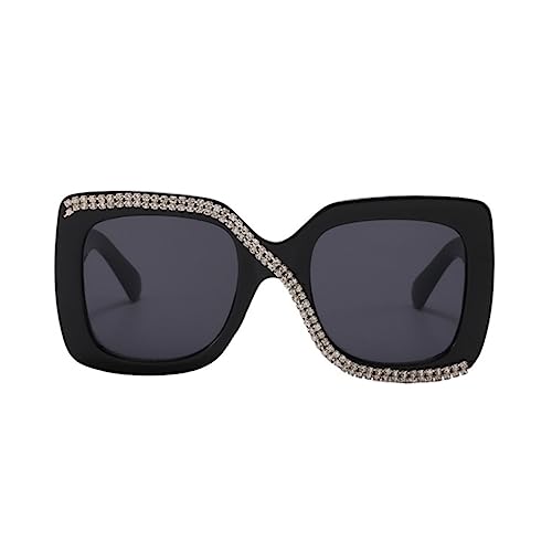 Retro Square Sunglasses for Women Vintage Shades Oversized Fashion Eyewear for Summer Parties Outdoor Events Protects Against Rays
