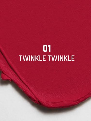 Image of FLiCKA Lip Poetry Matte Lipstick| Enriched With Vitamin E, Sulphate Free, Moisturizing, Long Lasting Upto 6Hrs, 01 Twinkle Twinkle, 4g
