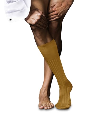 Chaussettes longues Homme FALKE Jaune Amber mi-bas coton uni pointure 43-44