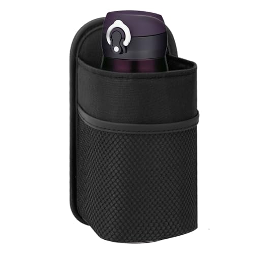 Soporte de botella de automóvil automático: bolsa de almacenamiento de bebidas para el asiento lateral, organizador de soporte de taza colgante | Conveniente portador de botellas de agua para automóvi