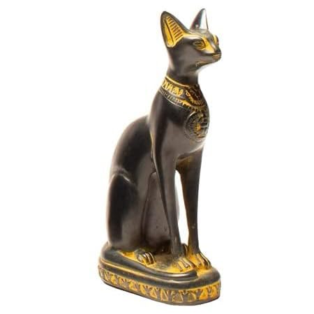 Discoveries Egyptian Bastet Gold Statue