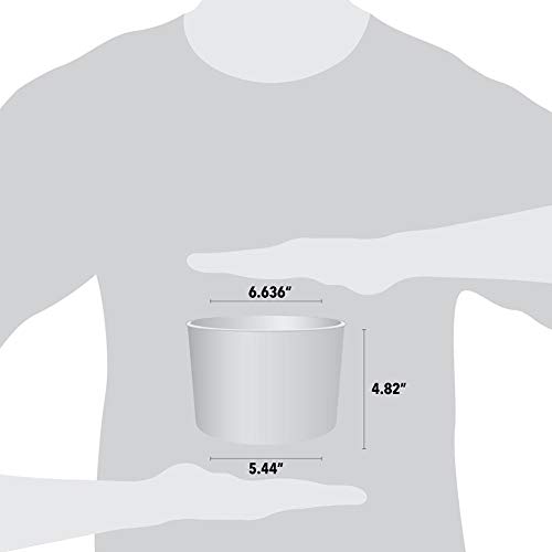 [25Count] 64 oz Freezer Containers - Pair with Our 64 oz Lids to Prevent Freezer Burn - Premium Half Gallon Ice Cream Containers - LIDS SOLD SEPARATELY - Frozen Dessert Supplies - Thumbnail 3