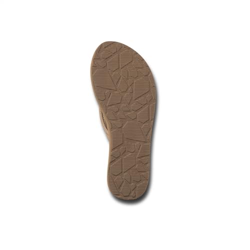 Volcom W0812352-TAN Women'S Forever And Ever Flip Flop Sandal thumb #1
