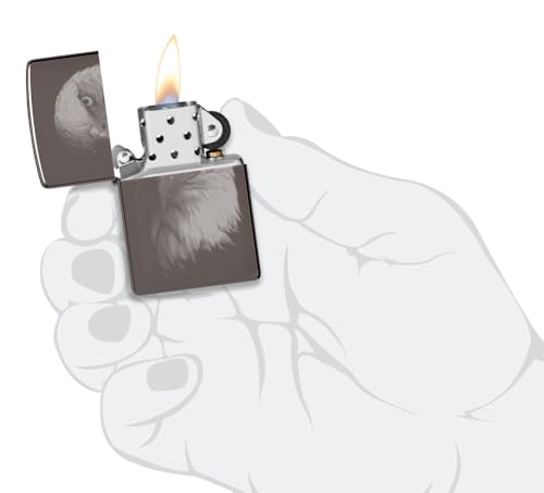 Zippo Eagle Black Ice Encendedor de Bolsillo miniatura 4