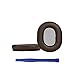 Coussinets d'oreille remplaçables MDR-1A - Pièces de réparation compatibles avec les casques Sony MDR-1A/1A-DAC/1A-BT (marron foncé)