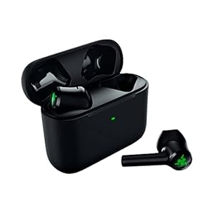 Razer Hammerhead True Wireless X – Niedrig Latenz Ohrstöpsel (Niedrig Lattenz 60ms Gaming Modus, Mobile App-Anpassung…