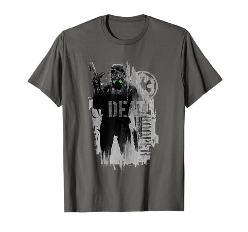 T-shirt Star Wars Rogue One imprimé Death Trooper résistant avec graphique grunge