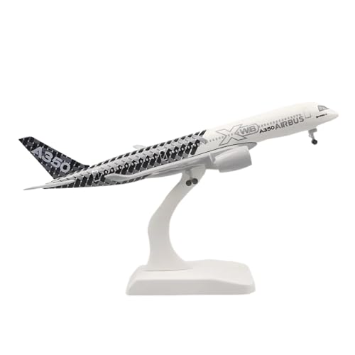 Modelo de avión A350 XWB de aleación de metal a escala 1:400 réplica de colección de 20 cm
