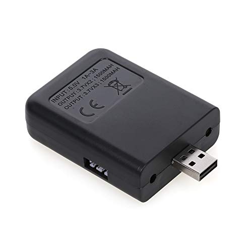 Ajcoflt Carregador De Bateria Drone 2 Em 1 Para Csj-X7 Beast Sg906 Sg906 Pro X193 AcessóRios Rc De C