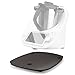 Produktbild Gleitbrett für den Thermomix® TM5 / TM6 | Softschwarz | Hochwertige Teflon Gleiter - müheloses Verschieben & sicherer Stand  Rollbrett  Made in Germany