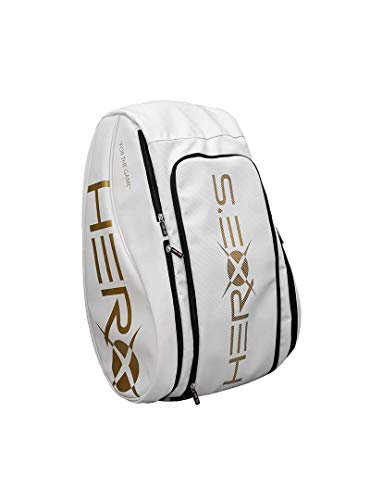Heroe's Borsone Zaino Porta Racchette #Thunder White Padel e Beach Tennis