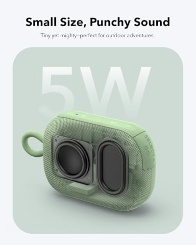 image for soundcore Select 4 Go Bluetooth Shower Speaker by Anker, IP67 Waterpro