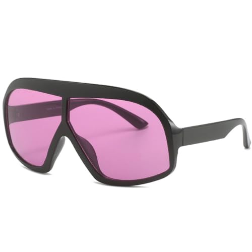 Lunettes de soleil surdimensionnées femme grand format parfaites pour un festival hip hop
