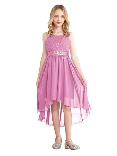 Robe de mariée princesse fille pour bal de fin d'année et grands cortèges