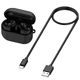 XBERSTAR Custodia di ricarica per auricolari compatibile con Samsung Galaxy Buds 3 FE Custodia di ricambio (nero)