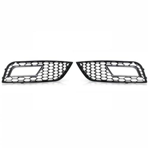 Grilles antibrouillard pour Audi A4 B8.5 avec revêtement chrome anti-corrosion