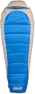 Coleman Sleeping Bag | 0°F Big and Tall Mummy Sleeping Bag | Silverton Sleeping Bag, Blue