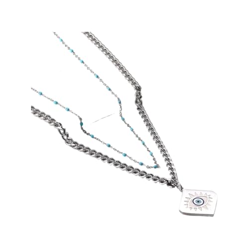 Tour de cou Evil Eye en argent, le bijou tendance pour vos tenues d'été