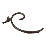 Crochet mural pour fleurs : excellent artisanat, soigneusement dans les moindres détails pour lui donner un look chic et beau, support de suspension pour pot d'extérieur