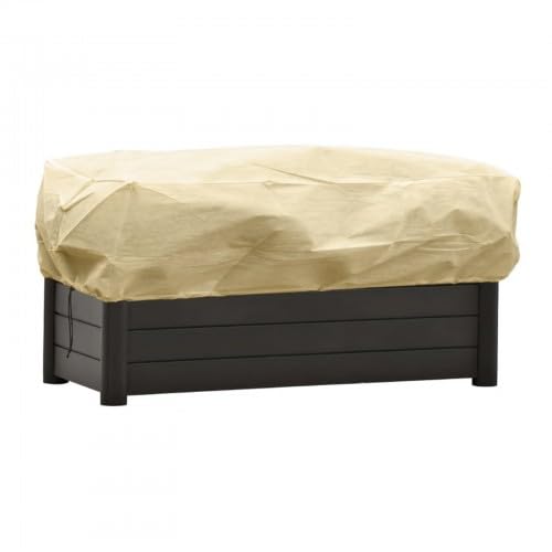 Rieoany Cubierta Protectora para Plantas, Protección contra Heladas de Invierno, Transpirable y Translúcida, Costuras Reforzadas, Diseño elástico, Resistente y Duradera, 100x40x45 cm