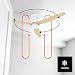 Imagen de Taurus Ventilador de Techo Ultrasilencioso con Luz LED Regulable 24W y Motor DC 30W