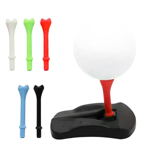 Générique Tees pour Simulateur De Golf,Support Stable pour Capteur De Swing - Tees De Golf pour Tapis - pour L'Entraînement Au Putting À Domicile Et dans Le Jardin