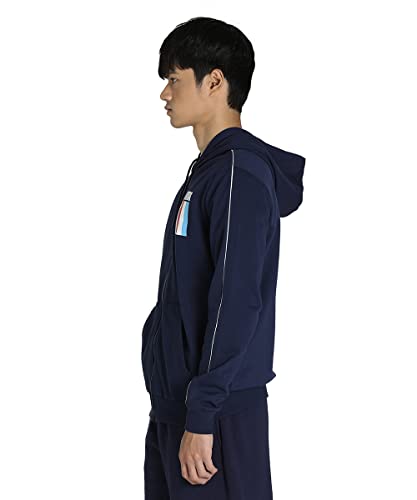 Image of Puma Men Cotton Blend Standard Length Jacket