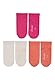 Sterntaler Baby-Mädchen Sneaker 3er-Pack Uni Söckchen, pink, 17-18