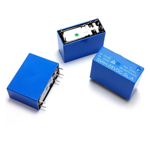 Relais 6V Songle 16A à 6 broches scellé pour circuit imprimé 4 pièces