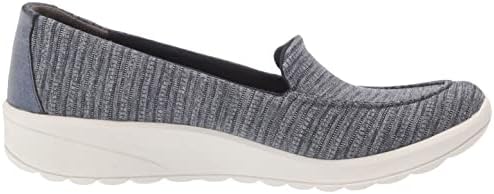 BZees Womens Get Movin' Ballet Flat Navy 11 M | Image 5