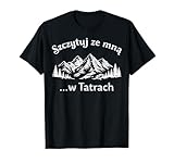 Citation de randonnée polonaise inspirée des voyages dans les montagnes Tatra. Typographie propre avec thème extérieur et atmosphère montagneuse.