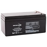 Bright Way Group BP3.6-12 B&B Compatible SLA Battery, 12V 3.4Ah Т1 BW1234-F1