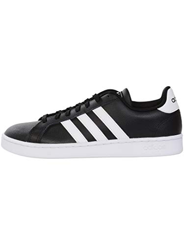 adidas Men's Grand Court Trainers, Black, 9.5 US