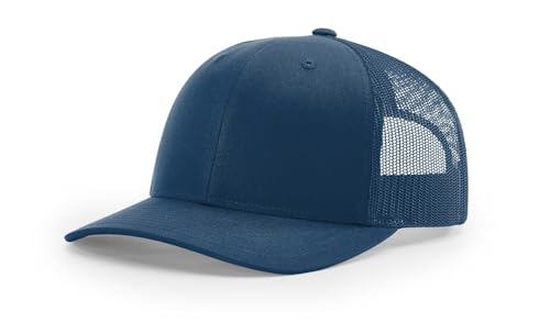 Image of Richardson 112 Trucker Hat - Premium Adjustable Snapback Hat - Structured Six Panel Richardson Blank Caps