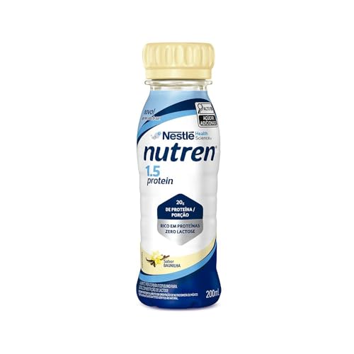 Nutren 1.5 Protein 200ml Sabor Baunilha kit com 6 unidades