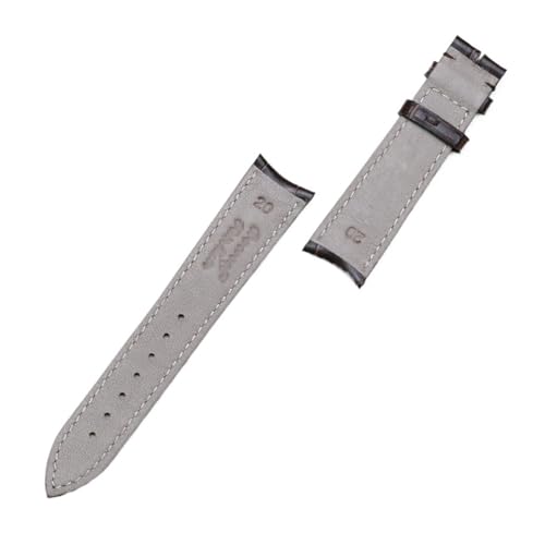 Bracelet montre compatible Frederique Constant cuir 20mm arc
