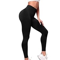 Generico Leggins Sportivi Donna Compressione 3D per Anti Massa Grassa Sportivi Push Up Leggin Pantaloni Yoga Stretch a Vita Alta da Palestra