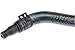 URO Parts 2115011725 Expansion Tank Hose, Expansion Tank to Engine