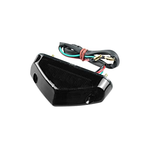Feu arriere moto universel a LED 12V haute luminosite pour freinage