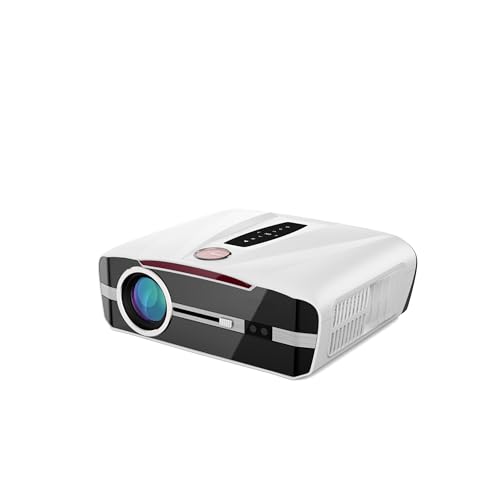 4K Autofokus Tageslicht Beamer UHD Film Gaming Projektor LED Smart Videoprojektor WiFi Bluetooth NFC Outdoor Heimkino 4K HDR HDMI Apps Android TV Decke Helligkeit 2300 ANSI Lumen Nativ 1080P