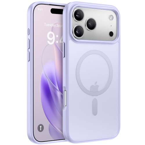Image of Miracase for Translucent 18 Pro Max Phone Case, Purple