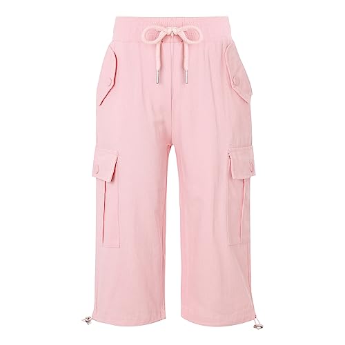 Children Drawstring Active Jogger Pants Sweatpants Toddlers Elastic Waist Trousers