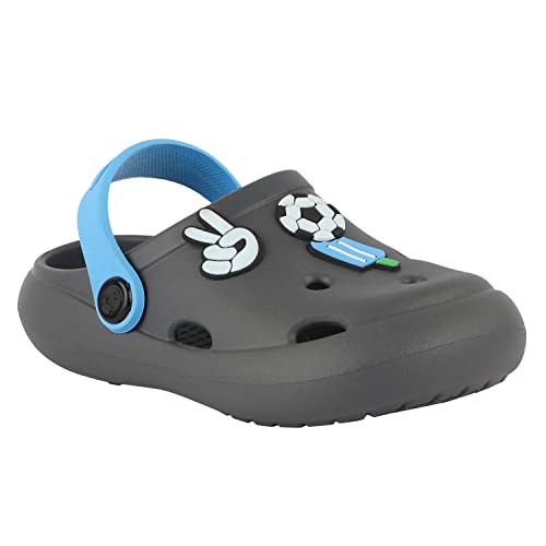 Image of NEOZ Casual Slingback Clogs for Kids with Soft Sole | Slip-On Breathable, Lightweight | Comfortable & Durable | Stylish Indoor & Outdoor Sandals Clogs for Kids
